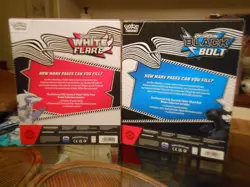 NEW (2) Pokemon Black Bolt & White Flare Binder Collection Lot SEALED Box Packs 196214129238 - Image 2