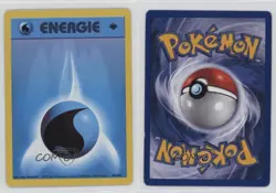 Water Energy German 1st Ed. Pokemon Base Set #102 1999 15fy - Image 3