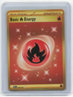2023 Pokemon TCG Basic Energy (Fire) Obsidian Flames #230/197 - Image 1
