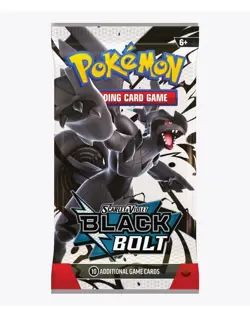 Pokemon Black Bolt & White Flare Booster Pack 2 pack TCG Scarlet And Violet New - Image 2