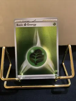 Grass Energy - 017 (Horizontal Holo) - Pokemon TCG - Black Bolt & White Flare EN - Image 1