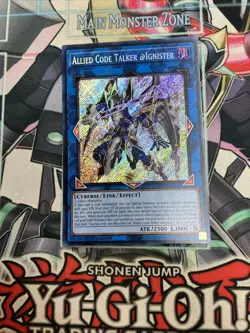 Allied Code Talker @ignister Secret Rare ALIN-EN051 Yugioh - Image 1