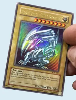 Blue-Eyes White Dragon - SDK-001 Unlimited - Yugioh *NM-LP* Light Play - Konami - Image 4