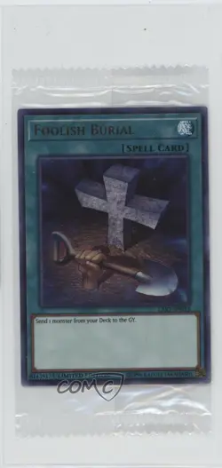 Foolish Burial Limited Edition YuGiOh The Lost Art Promotion Box Collection 0x4k - Image 1