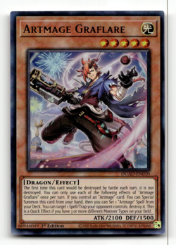 Yugioh Artmage Graflare - Duelist's Advance - Ultra Rare - Image 1