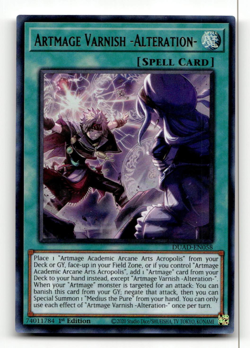 Yugioh Artmage Varnish -Alteration- - Duelist's Advance - Ultra Rare - Image 1