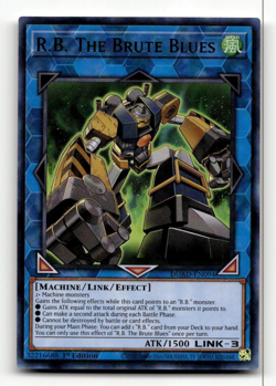 Yugioh R.B. The Brute Blues - Duelist's Advance - Ultra Rare - Image 1