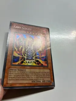 USA Seller Yugioh Lava Golem Secret Rare PGD-107 MP - Image 4