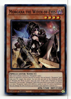 Yugioh Morgana the Witch of Eyes - Duelist's Advance - Super Rare - Image 1