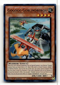 Yugioh Gogogo Goblindbergh - Duelist's Advance - Super Rare - Image 1