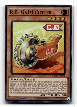 Yugioh R.B. Ga10 Cutter - Duelist's Advance - Super Rare - Image 1