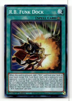 Yugioh R.B. Funk Dock - Duelist's Advance - Super Rare - Image 1
