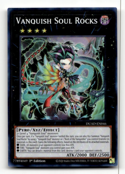 Yugioh Vanquish Soul Rocks - Duelist's Advance - Super Rare - Image 1