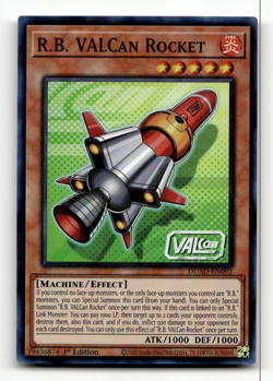 Yugioh R.B. VALCan Rocket - Duelist's Advance - Super Rare - Image 1