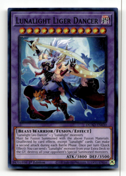 Yugioh Lunalight Liger Dancer - Duelist's Advance - Super Rare - Image 1