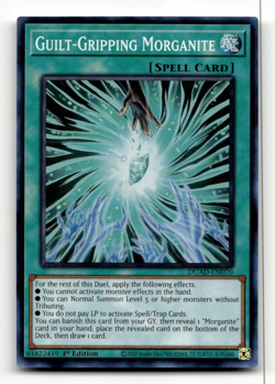 Yugioh Guilt-Gripping Morganite - Duelist's Advance - Super Rare - Image 1