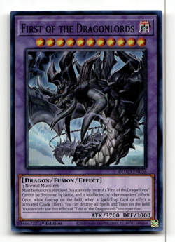 Yugioh First of the Dragonlords - Duelist's Advance - Super Rare - Image 1