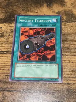 Ancient Telescope - YUGIOH SDK-039 - NM - Image 1