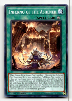 Yugioh Inferno of the Ashened - Duelist's Advance - Common - Image 1