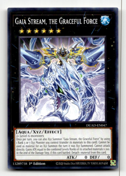 Yugioh Gaia Stream, the Graceful Force - Duelist's Advance - Common - Image 1