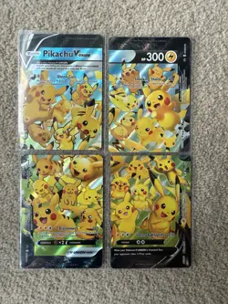 Pikachu V Union Full Set SWSH139 SWSH140 SWSH141 SWSH142 Promo Pokemon Cards TCG - Image 1