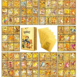 pokemon 55PC Pokemon Pikachu Pocket Monsters, Collectible Cards, Board Game Card - Image 3