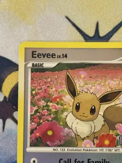 Pokemon Eevee Platinum STAMPED Reverse Holo 62/100 Burger King Promo TCG Card LP - Image 2