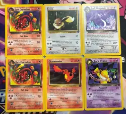 Team Rocket Pokemon Card Lot Vintage WOTC LP-MP - Image 1
