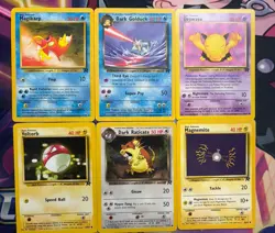 Team Rocket Pokemon Card Lot Vintage WOTC LP-MP - Image 3