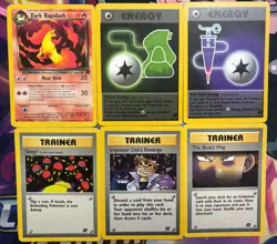 Team Rocket Pokemon Card Lot Vintage WOTC LP-MP - Image 5