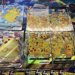 Pokemon Card Collection Including Flying Pikachu V VMAX Surfing Pikachu V - Image 3