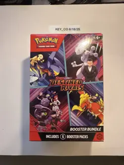 Destined Rivals Booster Bundle Sealed Collectible Card Game - Image 1