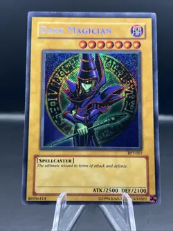 YuGiOh - DARK MAGICIAN BPT-007 Secret Rare LP/MP - Image 2