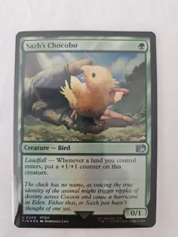 Sazh's Chocobo - Foil - Final Fantasy #0200 MTG Magic The Gathering - Image 1