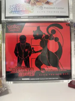 Pokemon TCG - Destined Rivals - Pokemon Center ETB Elite Trainer Box SEALED - Image 1