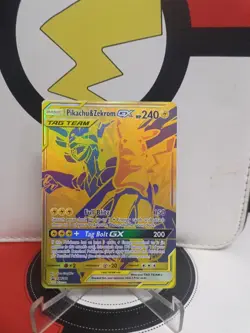 Pikachu & Zekrom GX Tag Team SM248 Promo Sun & Moon Pokemon 2021 - Image 2