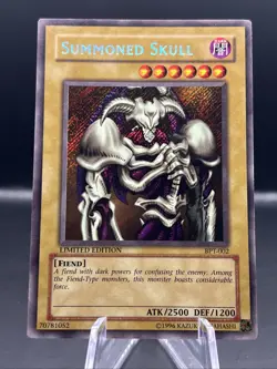 YuGiOh - SUMMONED SKULL BPT-002 Secret Rare Limited Edition MP - Image 2