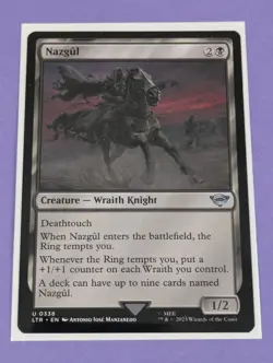 MTG: The Lord of the Rings: Nazgul #0338 Uncommon - NM - Image 1