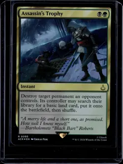 MTG: Assassin's Creed #95 Assassin's Trophy (Foil) 🏡 - Image 1