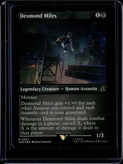 MTG: Assassin's Creed #202 Desmond Miles (Foil Etched) 🏡 - Image 1