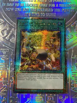 Yugioh Fire Formation - Tenki (Quarter Century Secret Rare) RA04-EN201 NM - Image 1