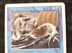 Sea Serpent Magic: the Dathering Revised Never played Mint MTG ........(DS3D1K5) - Image 3