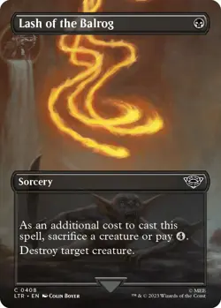 Lash of the Balrog (Borderless) - 408 / English / Near Mint MTG - Image 1