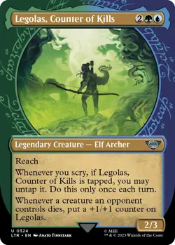 Legolas, Counter of Kills (Showcase) - 324 / English / Near Mint MTG - Image 1