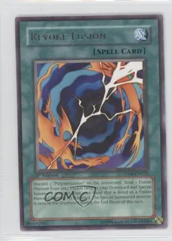 Revoke Fusion 1st Ed. YuGiOh Jaden Yuki 3 Duelist Pack #DP06-EN020 2008 0b5 - Image 1