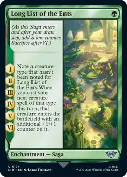 Foil - Long List of the Ents - 174 / NM / English MTG - Image 1