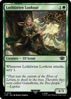Foil - Lothlorien Lookout - 175 / NM / English MTG - Image 1