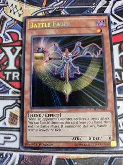 Battle Fader LC5D-EN061 Secret Rare 1st Edition Near Mint Yugioh - Image 1