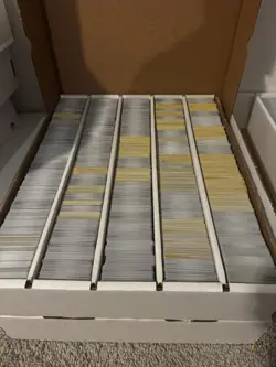 Bulk Pokemon Cards Lot 1000 NM | 100 Reverse | 25 Holo | 5 V/EX’s - 1130 Total! - Image 1
