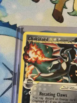 2006 Pokemon Charizard Gold Star EX Dragon Frontiers Ultra Rare Holo #100 - Image 2